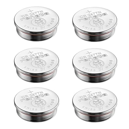 Lithium Coin Cell Battery : CR2477N : RENATA