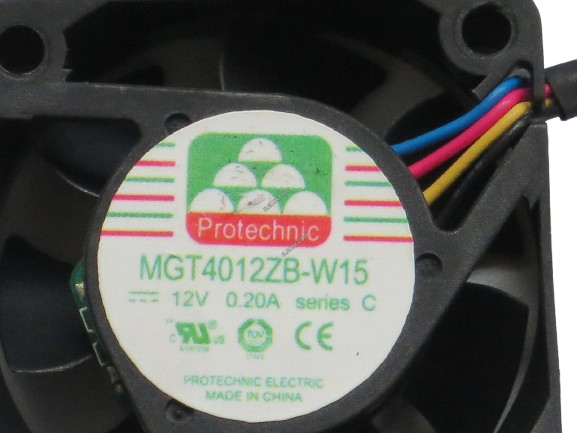 Cooling Fan : MGT4012ZB-W15 : Protechnic