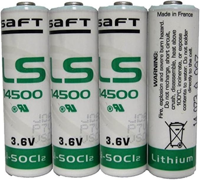 Lithium Battery : LS 14500 : SAFT
