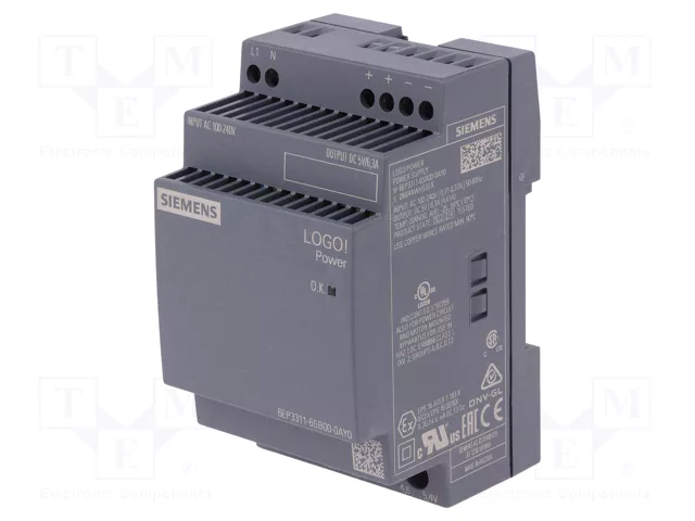 Switching Power Supply : 6EP3311-6SB00-0AY0 : Siemens