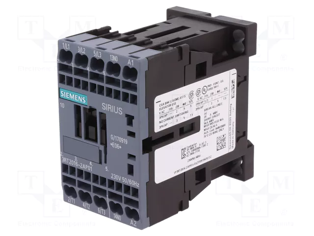 [109-103] Contactor : 3RT2016-2AP01 : Siemens