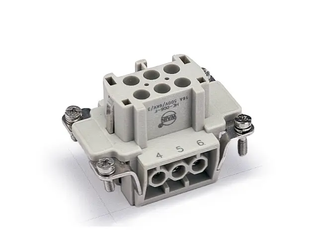 Connector - 6 Pin : HE-006-F : WAIN
