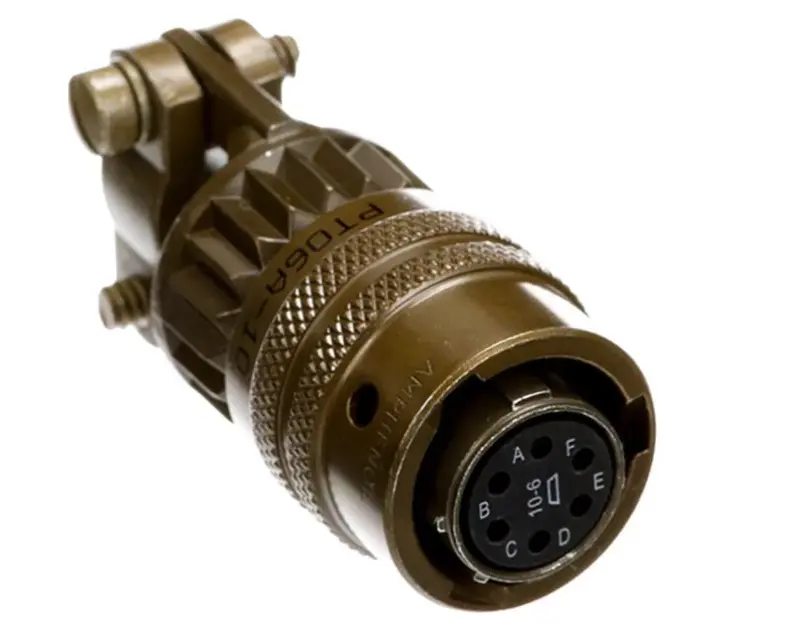 6 Pin Connector : PT06A‑10‑6S(SR) : Amphenol / Dynisco