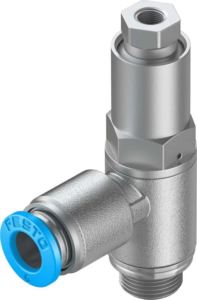[109-169] Piloted Check Valve : HGL-1/8-QS-6 : 530040 : Festo