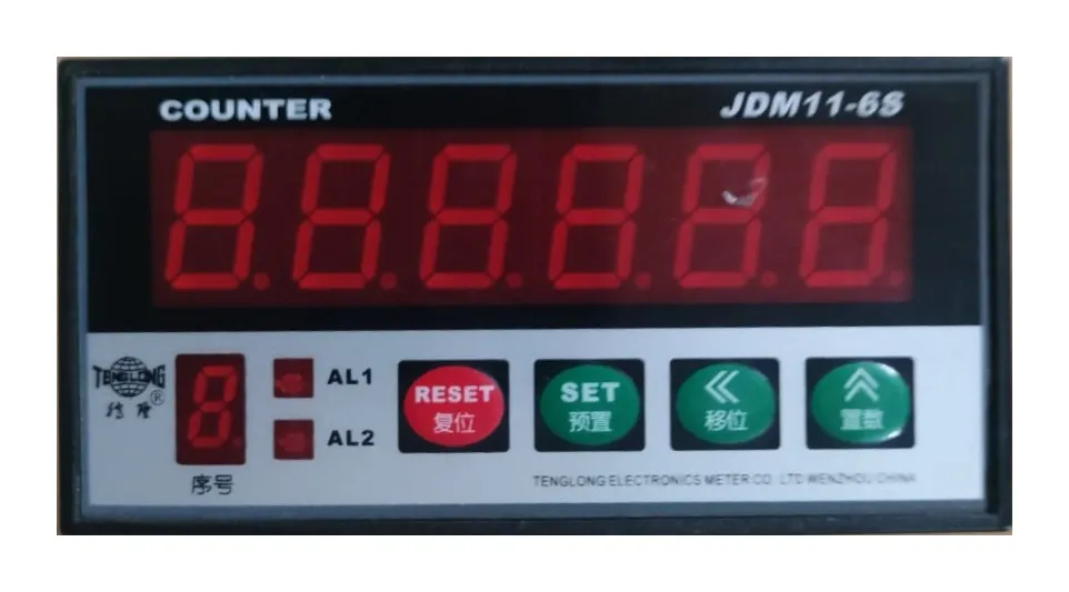 Intelligent Preset Counter : JDM11-6SL : TENGLONG