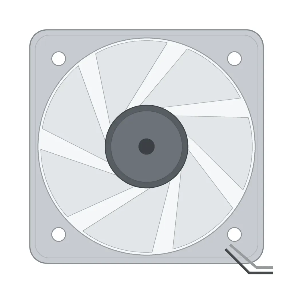 AC Axial Panel Cooling Fan : TA12038HSL-2 : CNDF