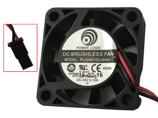 Cooling Fan : PLA04010D24HH-1 : Power Logic