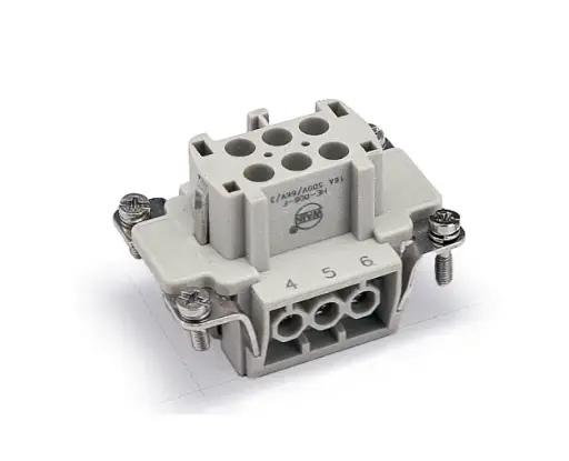 [109-129] Connector - 6 Pin : HE-006-F : WAIN